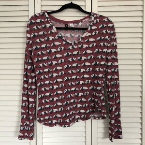 🍾 Urban Outfitters • BDG • Panda Top 🐼